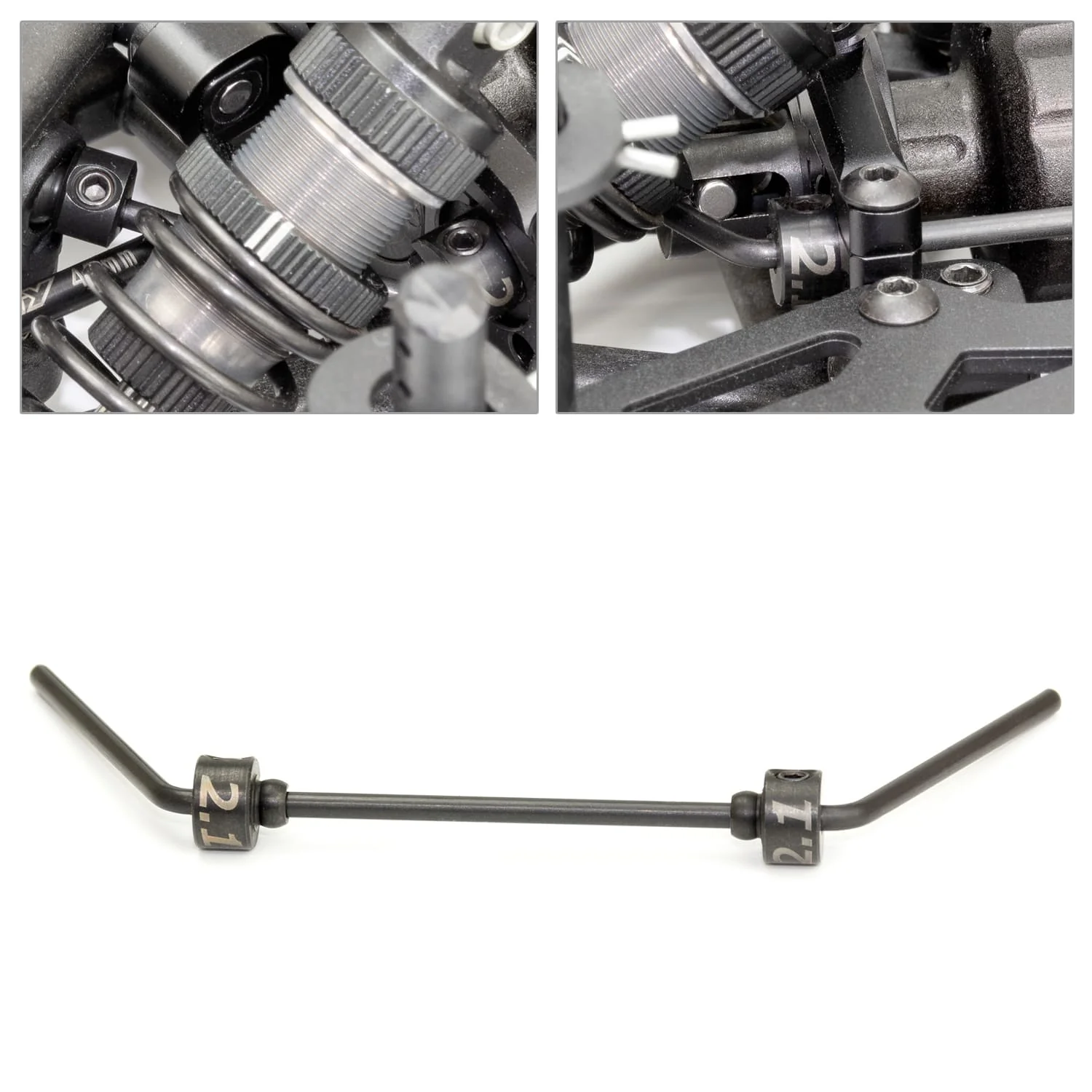 IF15-2 1/10 GP TOURING CHASSIS KIT - Image 17